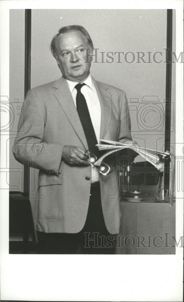 1982 Fred Denton, Alabama industrial development director - Historic Images