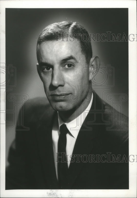 1966 Press Photo Guy B. Cofield, Alabama Power Company - abna26866 - Historic Images