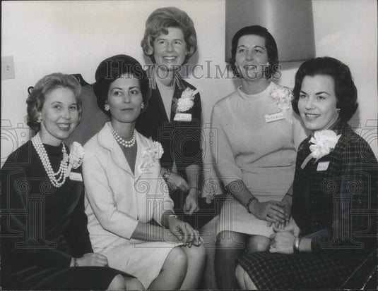 1966 Press Photo Children's Service League honors new members - abna26935 - Historic Images