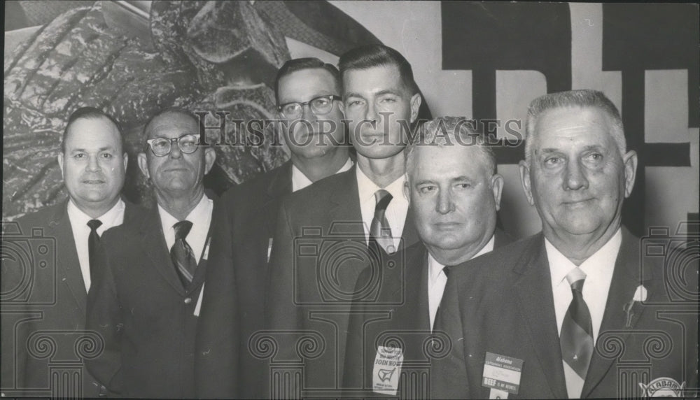 1970 E. "Ham" Wilson & new members, Alabama Cattleman's Association - Historic Images