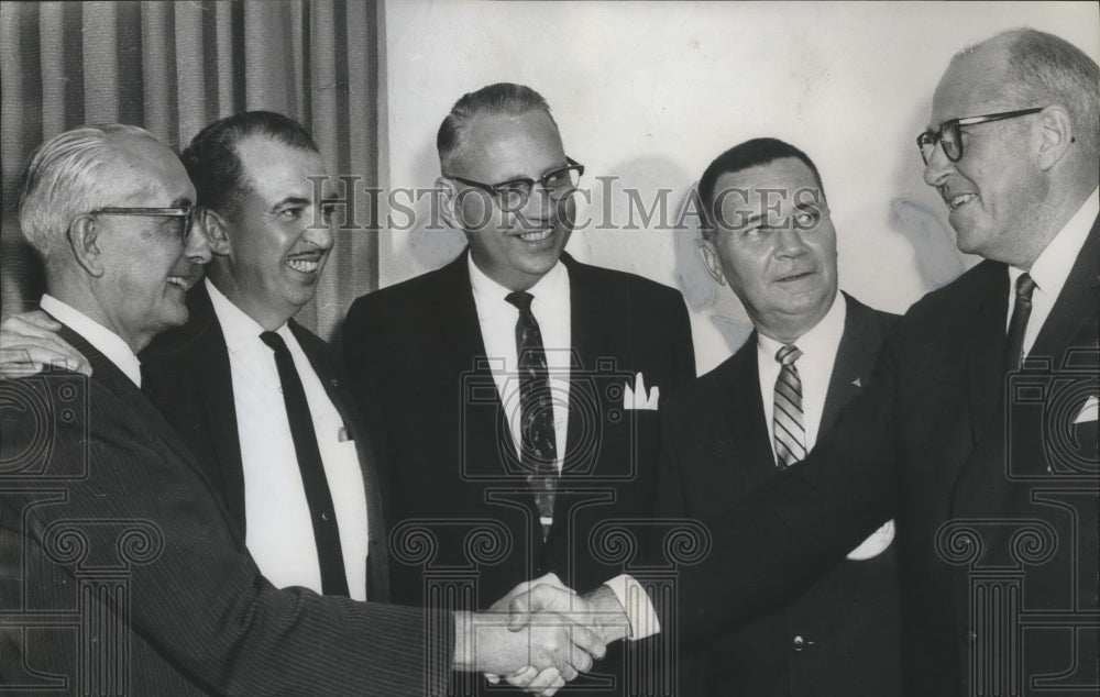 1962, George L. Wilson, purchasing agents with others. - abna26956 - Historic Images