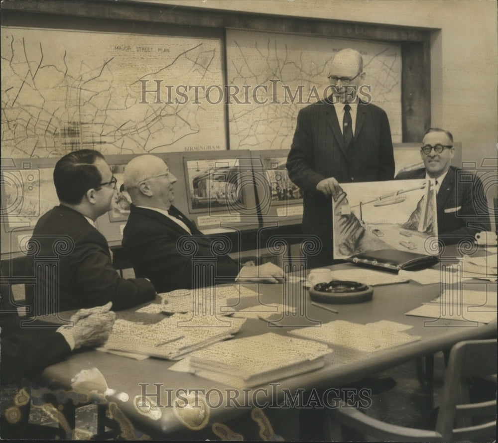 1962, Birmingham, Alabama Action Committee at Meeting - abna26993 - Historic Images