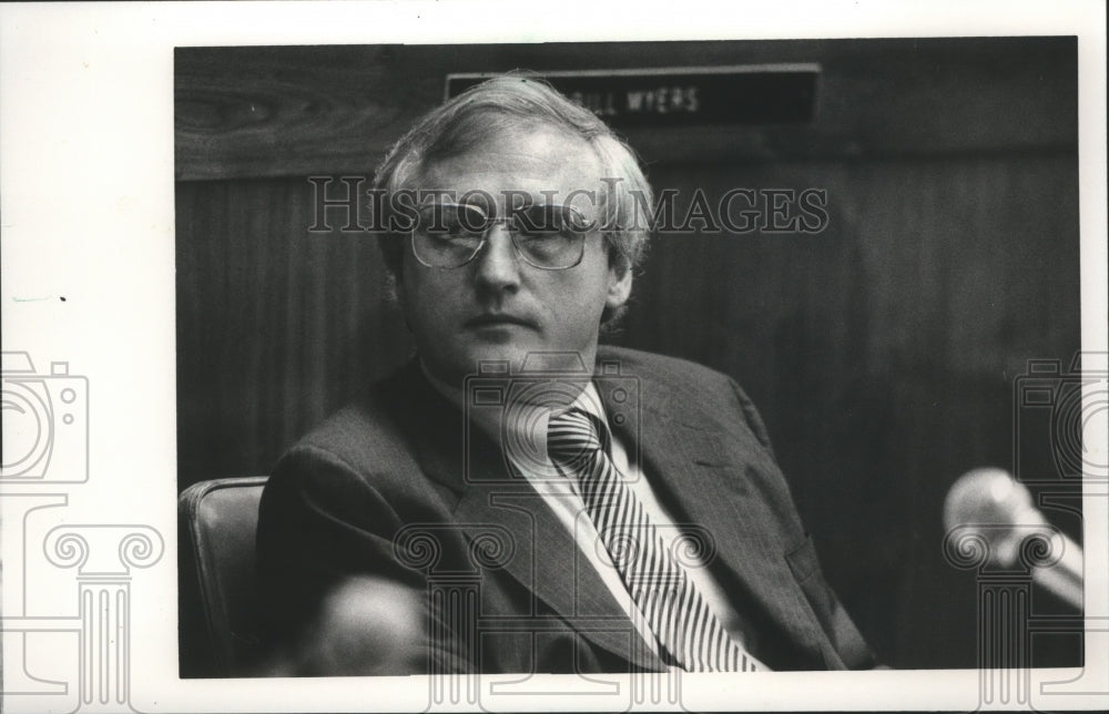 1986 Birmingham, Alabama Airport Authority John McMahon - Historic Images