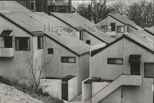1979, Apartments near Altamont Road on Birmingham's Southside - Historic Images