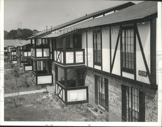 1981 Press Photo Birmingham, Alabama Apartments: Crestwood Villa Green - Historic Images