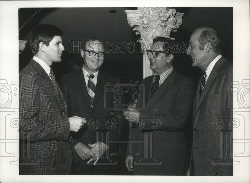 1972 Banker Guy Caffey Junior with Others-Historic Images
