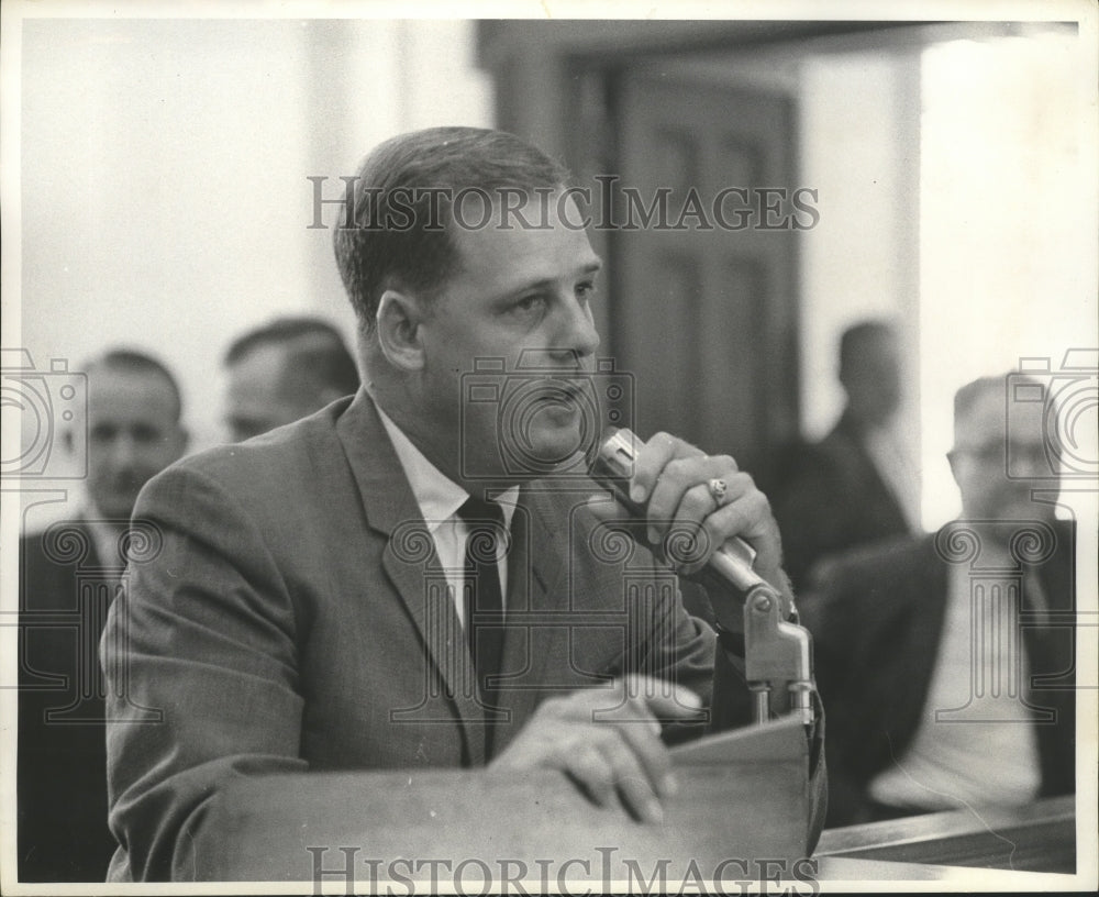 1965 Press Photo Alabama Representative Granville Turner, Politician - abna27133 - Historic Images