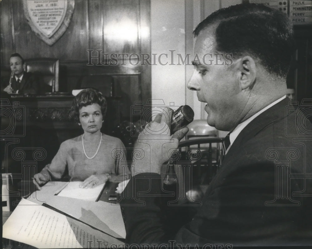 1965 Press Photo Alabama Representative Granville Turner, Politician from Limest - Historic Images