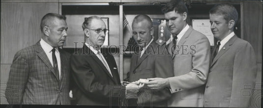 1966, Birmingham Mayor Albert Boutwell, Fred Renneker, Others at Game - Historic Images