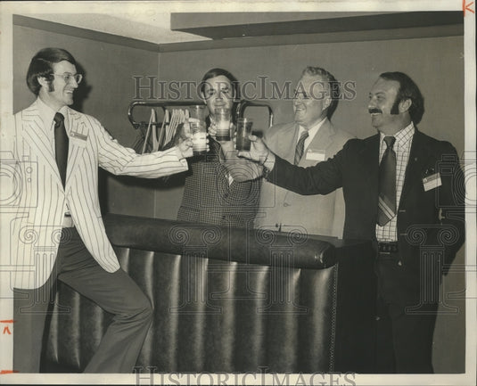 1974, Auburn University - Larkin Wade, Jerry Johnson, and Others - Historic Images