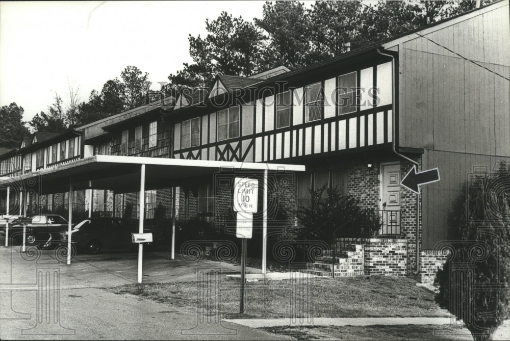 1978 Press Photo Vestavia Knolls Townhouses, Vestavia Hills, Alabama - abna27174 - Historic Images