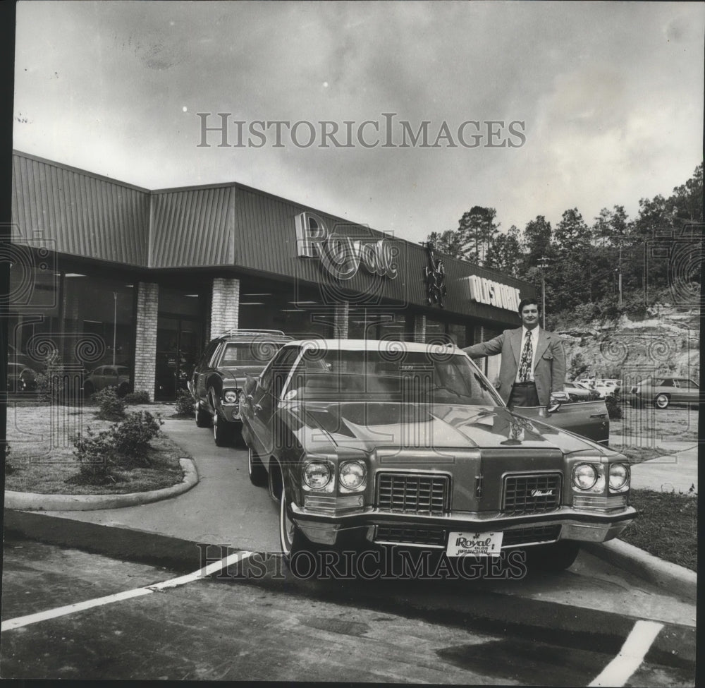 1972 Press Photo Royal Oldsmobile - Frank Clarke, Vestavia Hills, Alabama - Historic Images