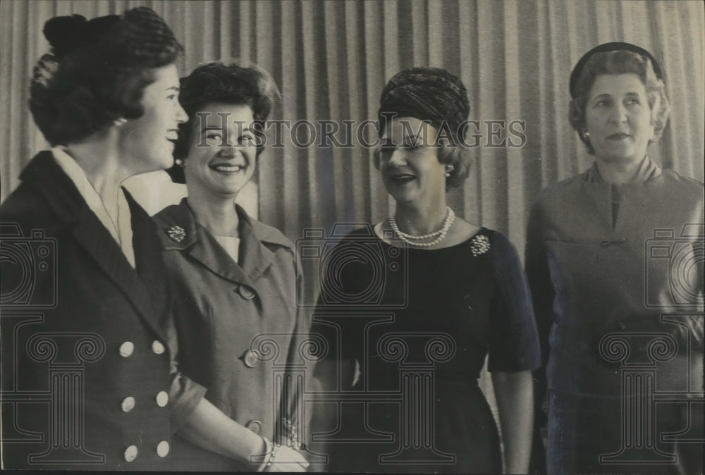 1963 Press Photo Birmingham Symphony Women&#39;s Committee Plan for Year, Alabama - Historic Images