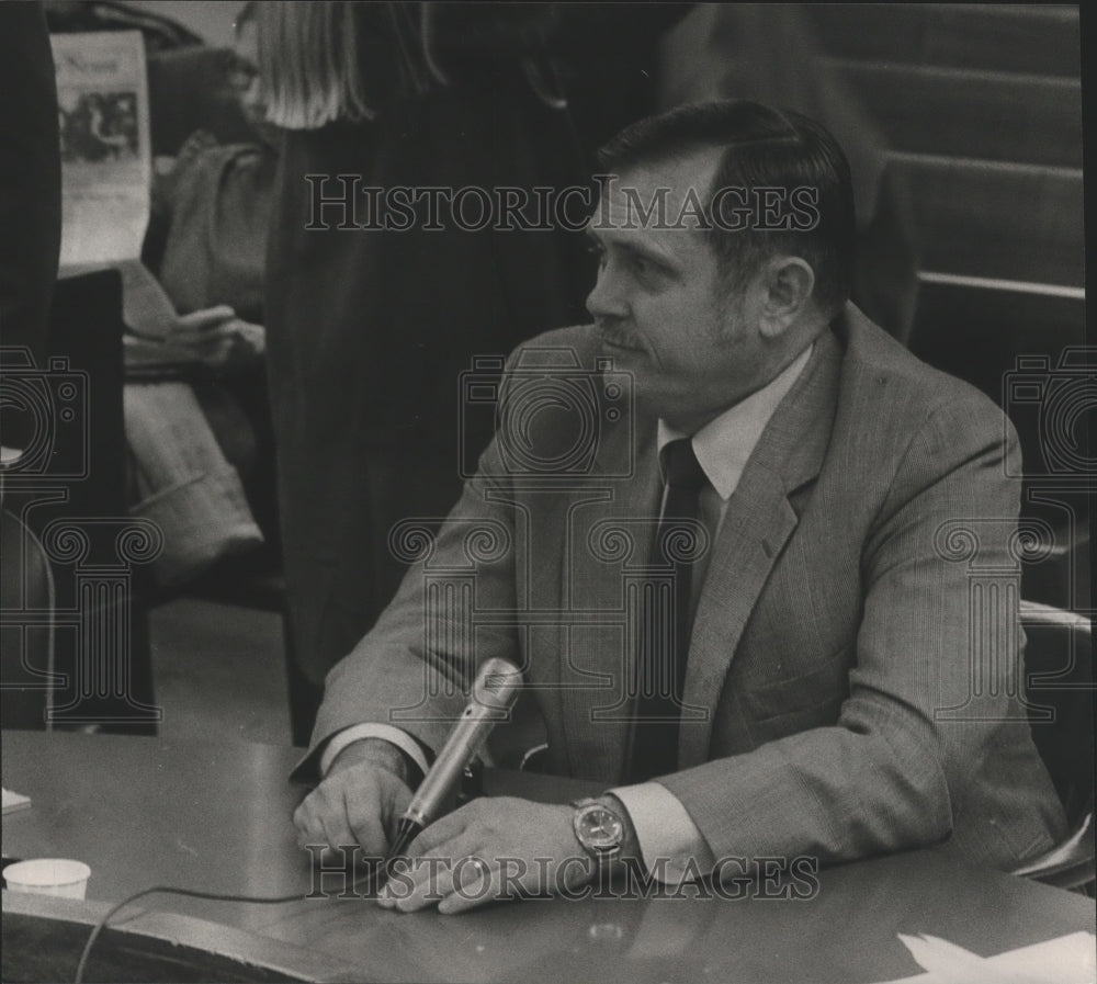 1985 Press Photo Lieutenant Billy Webb - abna27311 - Historic Images