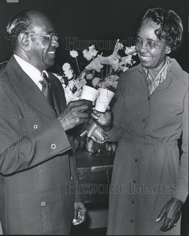 1977 City Council Member Bessie Estell and Doctor James Goodson-Historic Images