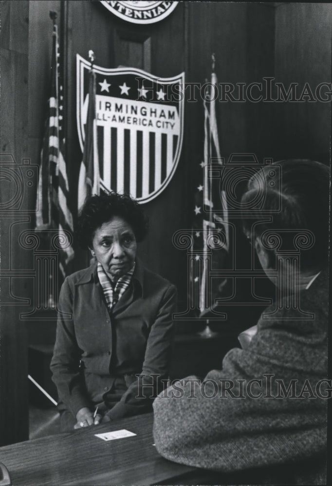 1978, Birmingham City Council Member Mrs. Bessie Estell - abna27372 - Historic Images