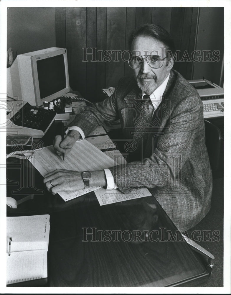 1992 Lloyd Engdahl, Acting Superintendent of Mountain Brook Schools - Historic Images