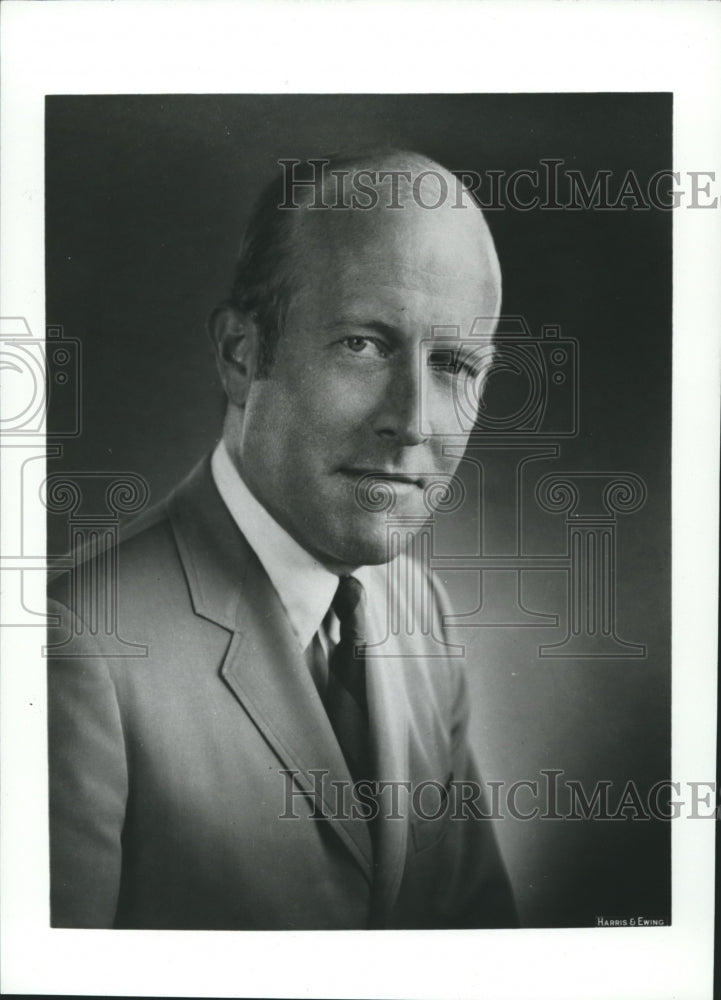 1975 Press Photo Columnist Rowland Evans, Junior - abna27441 - Historic Images