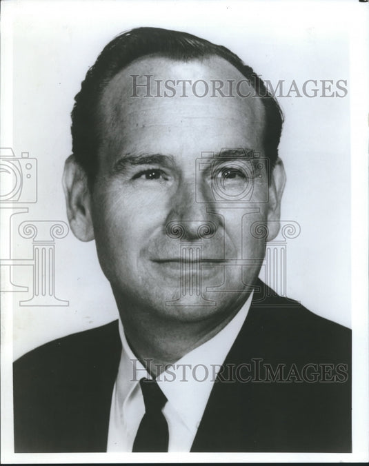 1967 Press Photo Doctor James H. Edmondson, President of Judson College-Marion - Historic Images