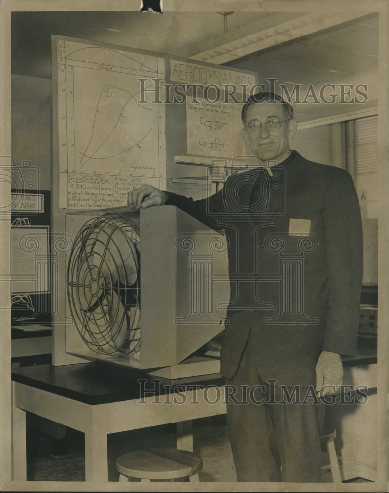 1962 Press Photo reverend Louis Eisele, clergyman, Alabama - abna27508 - Historic Images