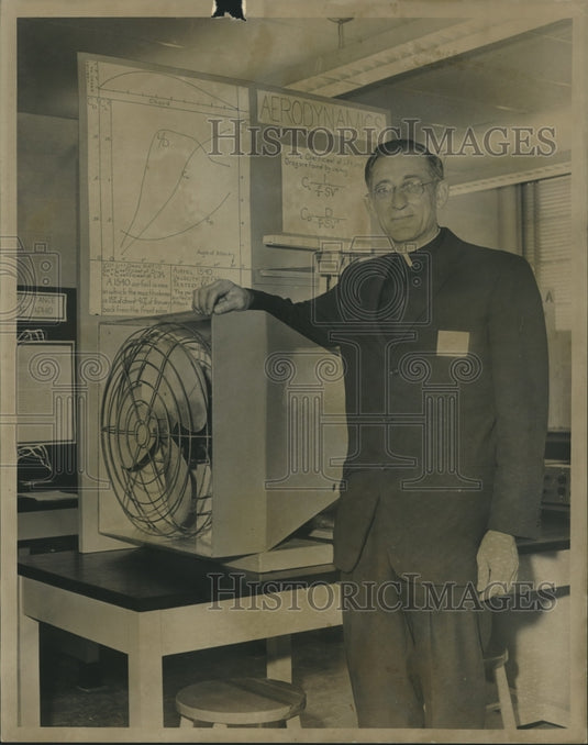 1962 Press Photo reverend Louis Eisele, clergyman, Alabama - abna27508 - Historic Images