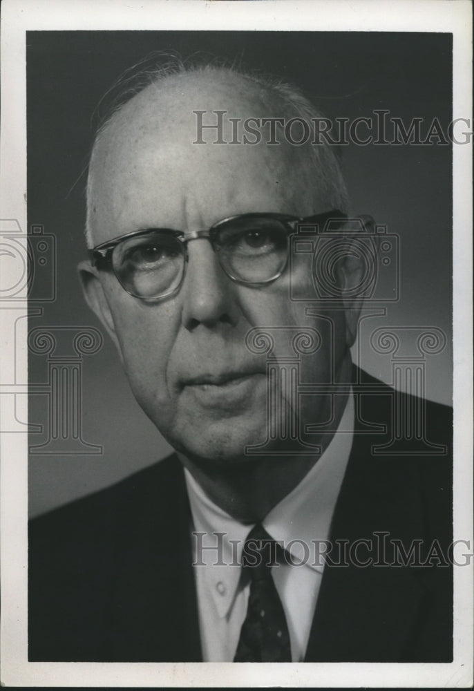 1965 Press Photo William Sterling Edwards, Jr., Executive, Security Bank, AL - Historic Images