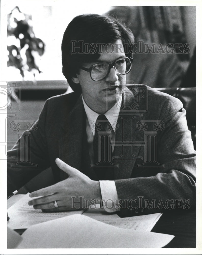 1981, Tom Fletcher, Former Aide to Arrington - abna27534 - Historic Images