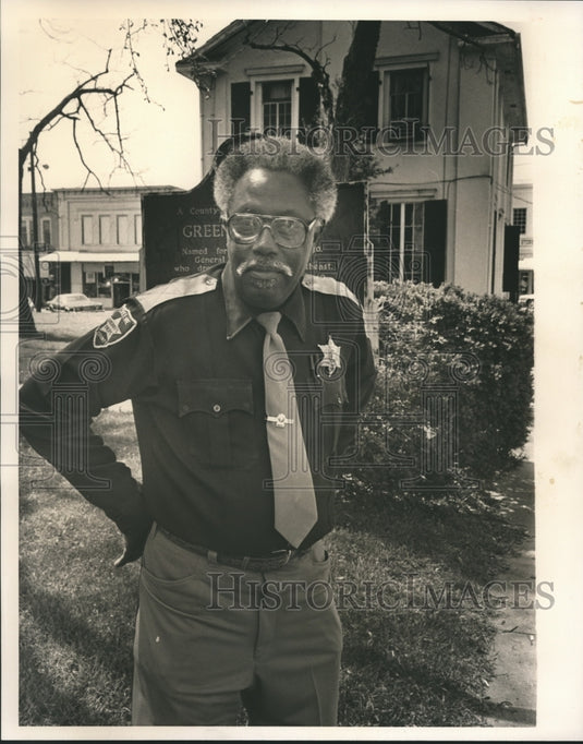 1986, John Flannigan, Greene County Sheriff - abna27546 - Historic Images