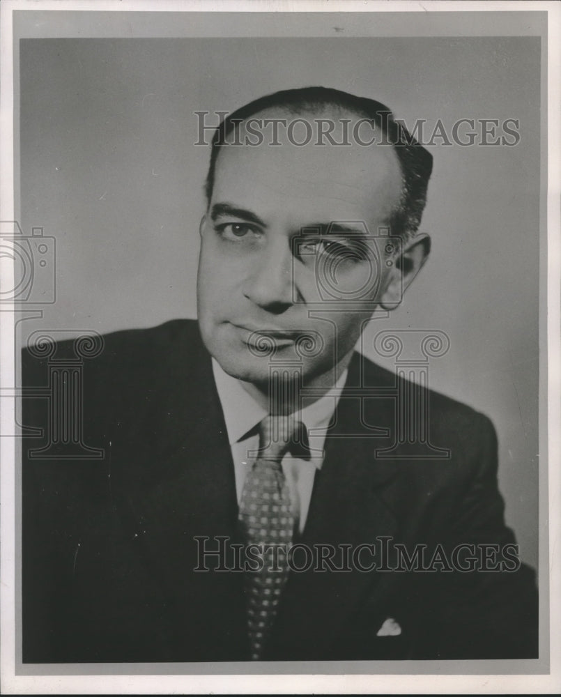 1955 Press Photo Reading Expert and Author Rudolf Flesch - abna27556 - Historic Images