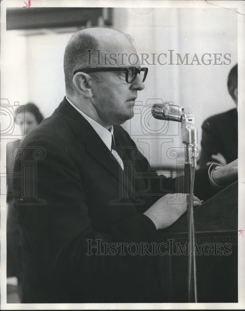 1963 Press Photo Rankin Fite, Alabama Politician - abna27568 - Historic Images