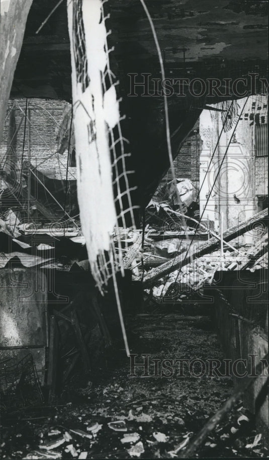 1972, Wilby Theater in Selma, Alabama after Fire - abna27588 - Historic Images