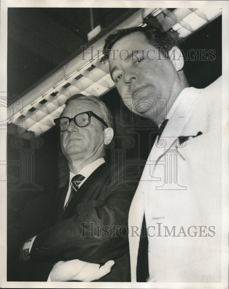 1968 Press Photo Richmond Flowers, former Attorney General, crime - abna27715 - Historic Images