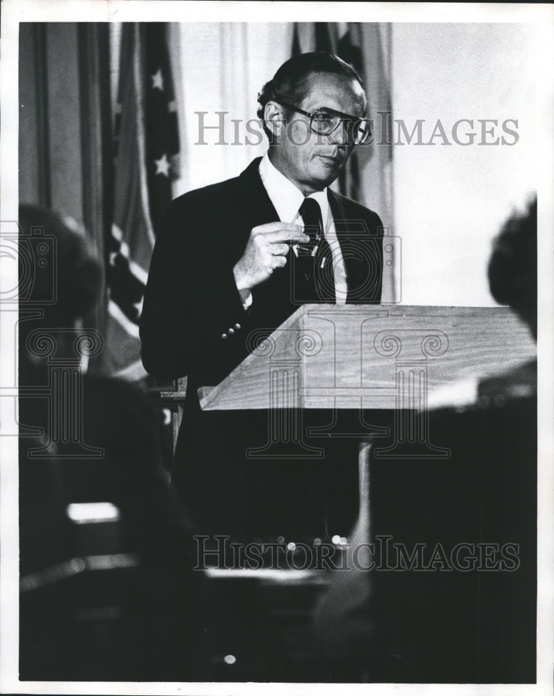 1978 Press Photo Walter Flowers, Alabama Politician - abna27731 - Historic Images