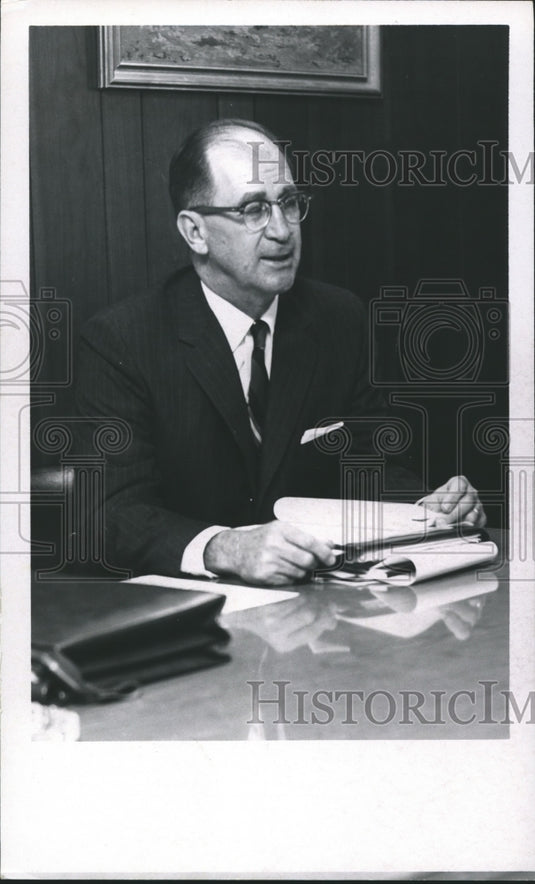 1970 Press Photo William W. Fondren, Director of Alabama prisons - abna27737 - Historic Images