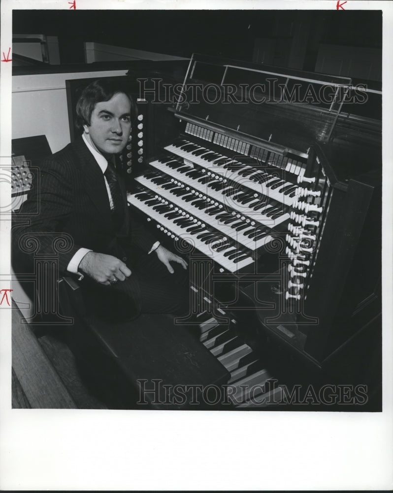 1977, James Dorroh, Musician, organist - abna27760 - Historic Images