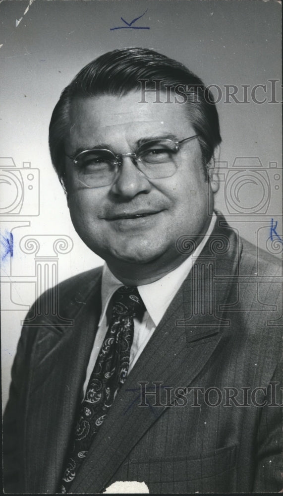 1974 Press Photo Chriss Doss, Alabama Politician, Jefferson County Commission - Historic Images