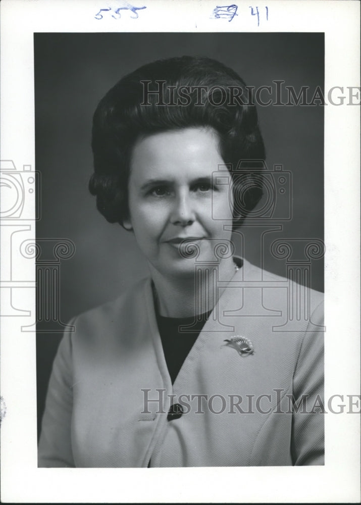 1972 Press Photo Doctor Sara Finley, University of Alabama Birmingham Medical - Historic Images