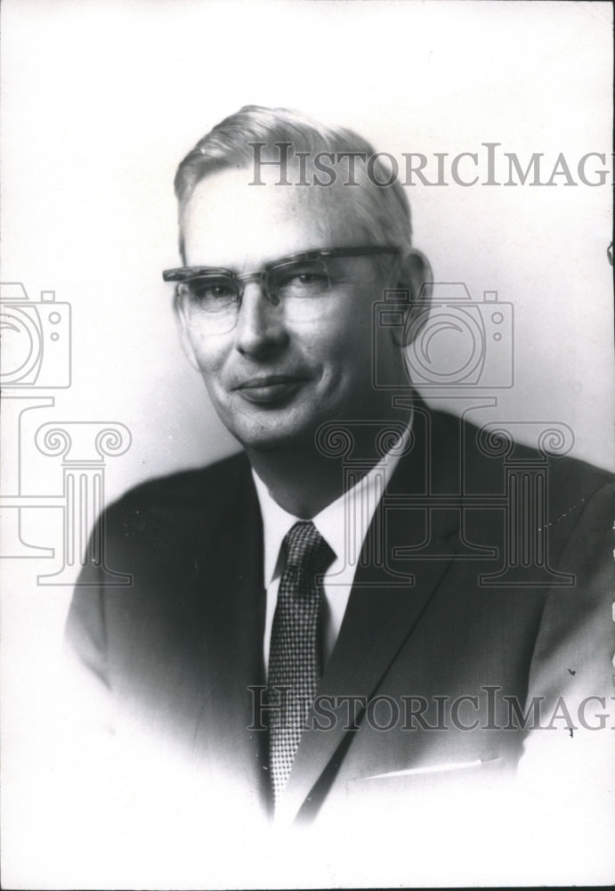 1971 Press Photo First National Bank of Birmingham - Don C. Edge, Executive - Historic Images