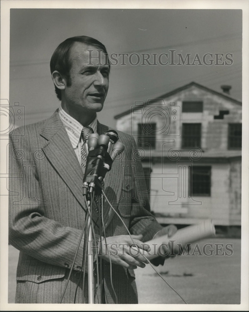 1972 Press Photo Robert Edington, Alabama Senator, Candidate for U.S. Senate - Historic Images