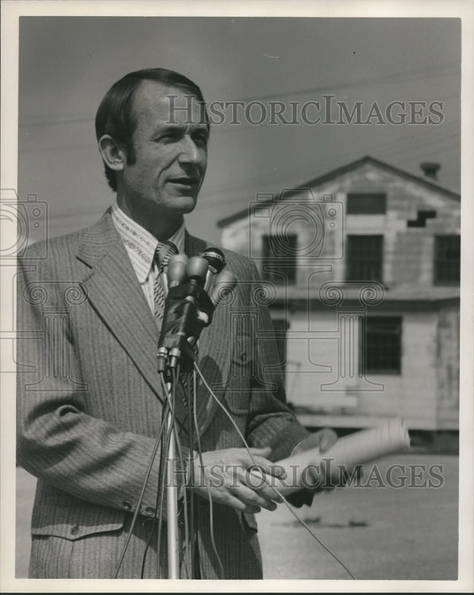 1972 Press Photo Robert Edington, Alabama Senator, Candidate for U.S. Senate - Historic Images