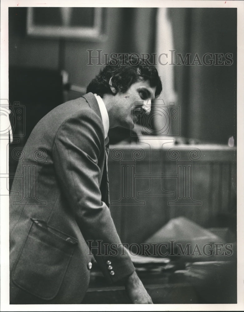 1985, Alfred Michael Fortenberry, Charged with Abusing Baby, Alabama - Historic Images