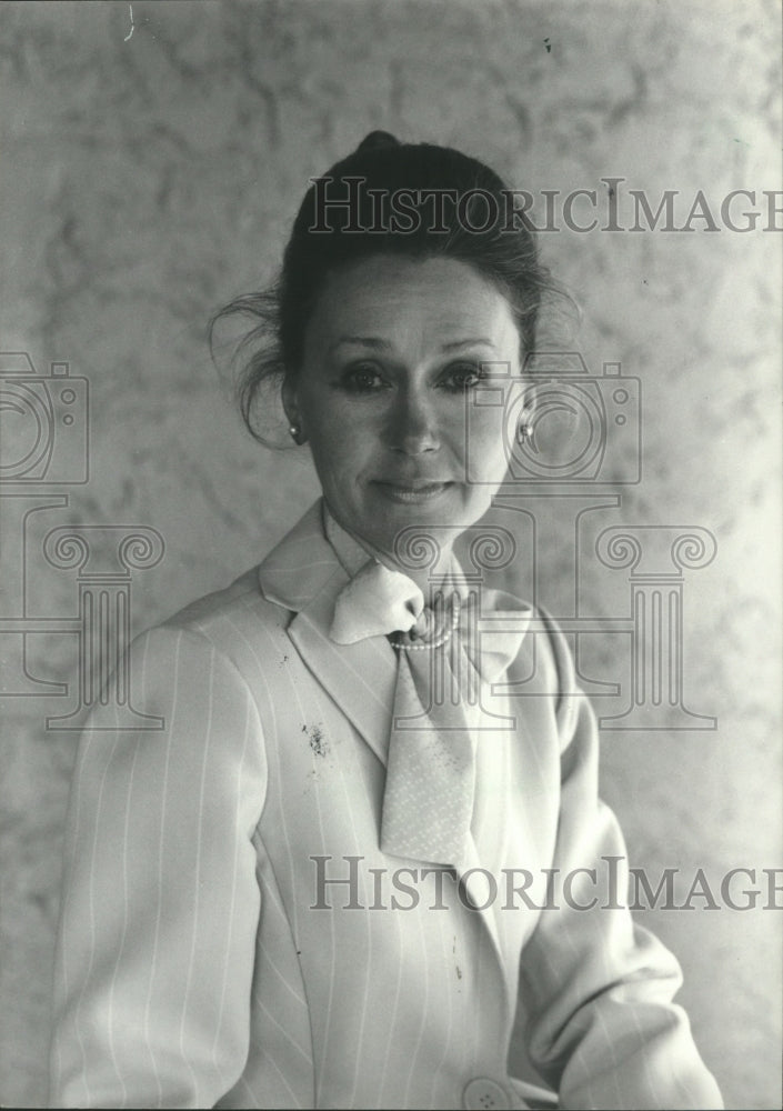 1985 Press Photo Jefferson County Treasurer Charlotte Lane Dominick - abna28011 - Historic Images