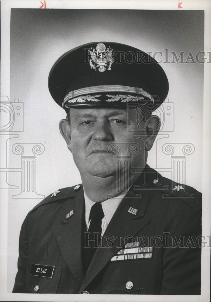 1987, Brigadier General Raiford Ellis, United States Army Reserve - Historic Images