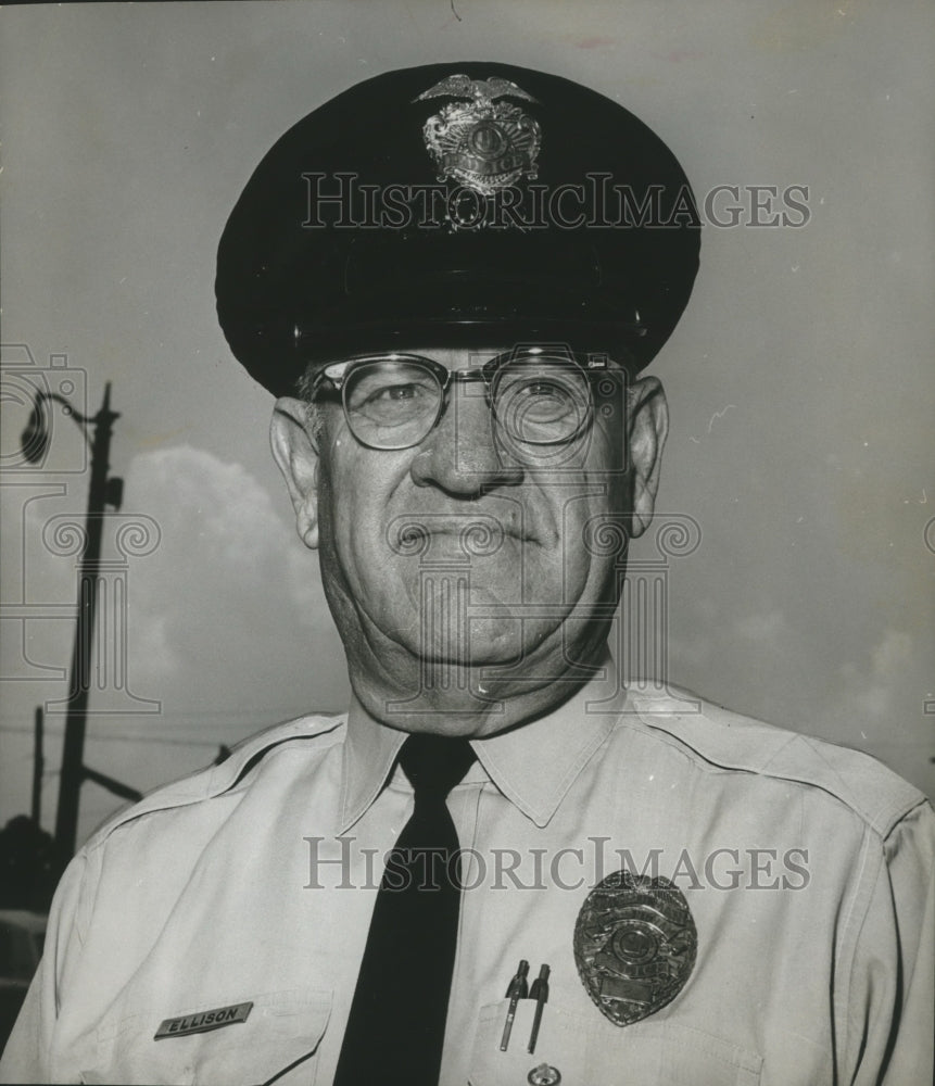 1965 Press Photo C.L. Ellison, Birmingham Police Force - abna28087 - Historic Images