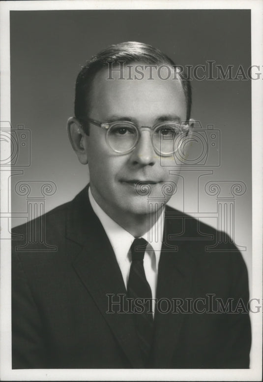 1967 Press Photo Marshall Durbin Jr, President, Marshall Durbin Food Corp., AL - Historic Images