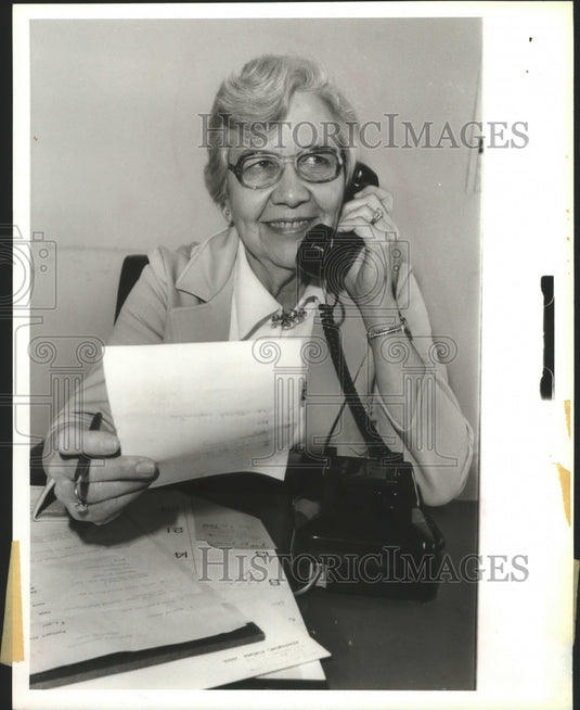 1980, Martha Gaskins, director of Eastern Area Shepherds Center - Historic Images