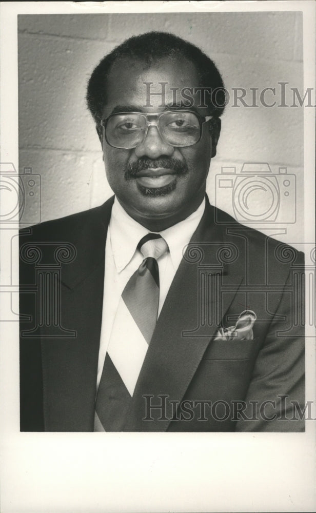 1989, Grover Dunn, Principal at Lanier School, Alabama - abna28165 - Historic Images