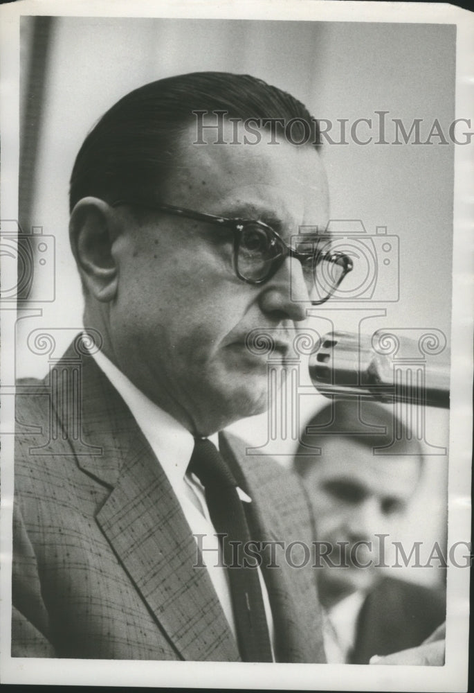 1959 Press Photo Marshall Durbin, Poultry man, Birmingham, Alabama - abna28193 - Historic Images