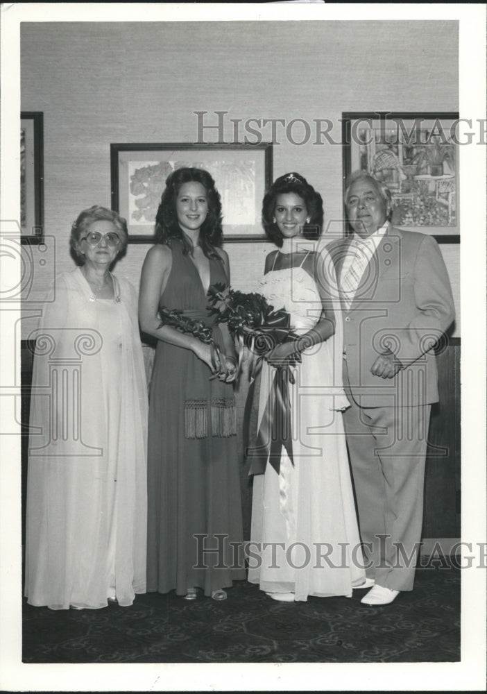 1978 Press Photo Mrs. Claude Parsons, Chairman Women's Committee, Others - Historic Images