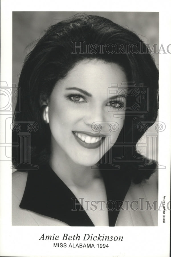 1994, Amie Beth Dickinson, Miss Alabama 1994 - abna28257 - Historic Images